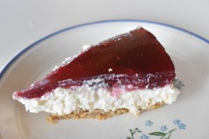 Risalamande kage - dessertkage med digestive