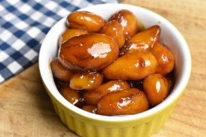 Brunede kartofler i ovn med brun farin opskrift