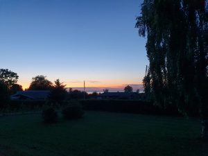 Solnedgang