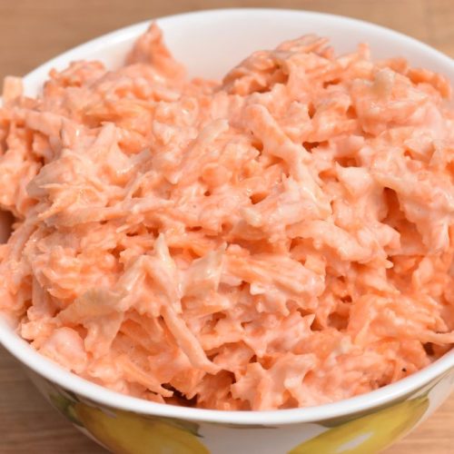 Coleslaw med skyr og gulerødder - nem sund opskrift