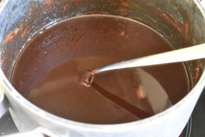 Brownie opskrift med chokolade og karamel