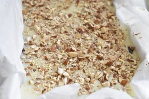 Brownie opskrift med chokolade og karamel