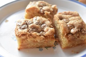 Cookie kage - opskrift med hvid chokolade