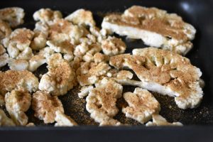 Krydret blomkål i ovn med barbecue - opskrift