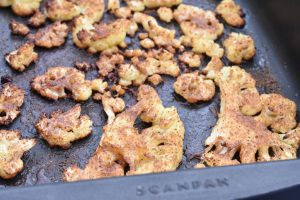 Blomkål med barbecue krydderi - nem opskrift