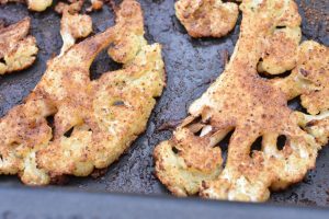 Blomkål med barbecue krydderi - nem opskrift