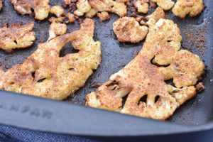 Blomkål med barbecue krydderi - nem opskrift