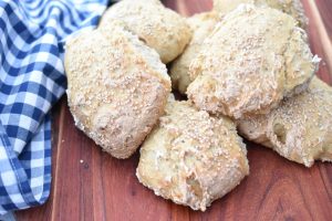 DSC_0238 • nogetiovnen.dk Hurtige boller - nem opskrift uden æltning