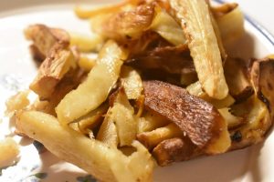 Pastinak fritter - lækre rodfrugt pommes frites