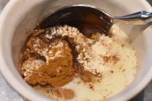 Kage i kop med kanel - nem fedtfattig opskrift