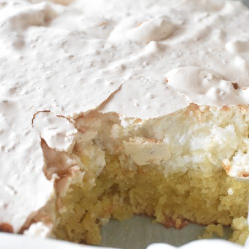 Herregårdskage - kage med marengs opskrift