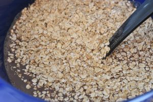 Boller med kakao koldhævede med havregryn