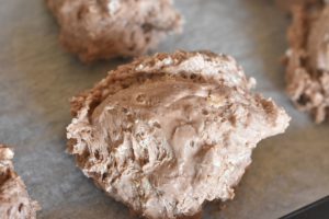 Boller med kakao koldhævede med havregryn