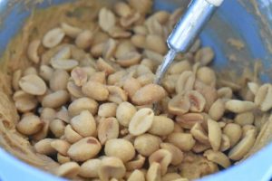 Peanutbutter cookies med chokolade - opskrift