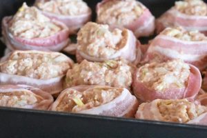 Fattigmands tournedos med bacon i flødesovs