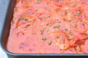 Fattigmands tournedos med bacon i flødesovs