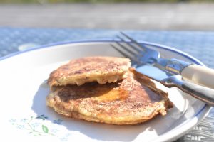 Pandekager med havregryn til brunch - sunde