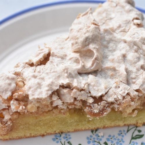 Tvebakkekage - makronkage med tvebakker