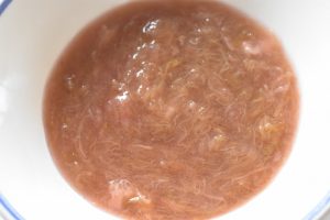 Rabarbergrød - nem opskrift med Maizena 