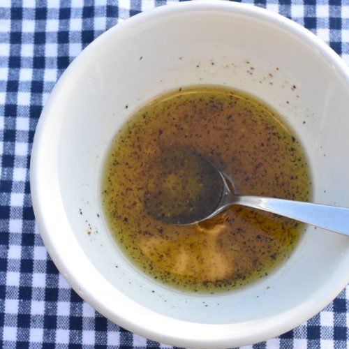 Vinaigrette opskrift - olie eddike dressing