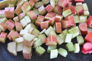 Kokoskage med rabarber nem lækker opskrift