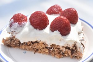 Tuc kage - opskrift med nødder og chokolade