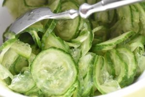 Syltede agurker - opskrift på nem agurkesalat