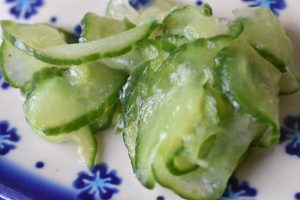 Syltede agurker - opskrift på nem agurkesalat