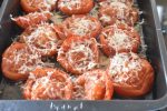 Bagte tomater med ost - ovnbagte tomater
