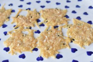 Parmesanchips opskrift - chips af parmesan