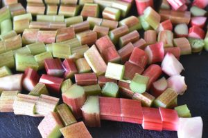 Clafoutis med rabarber - rabarberkage opskrift
