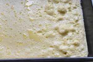 Clafoutis med rabarber - rabarberkage opskrift
