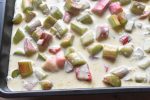 Clafoutis med rabarber - rabarberkage opskrift