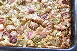Clafoutis med rabarber - rabarberkage opskrift