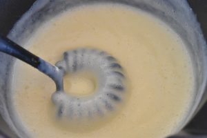 Walesstang med creme - nem vandbakkelse