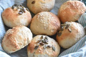 Boller uden gær - grove scones med tykmælk