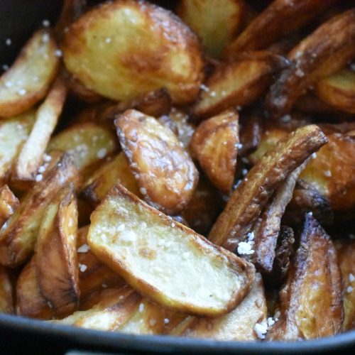 Pommes frites i Airfryer ell. Actifry - opskrift