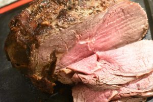 Ribeye steg i ovn - steaks stegt som hel steg