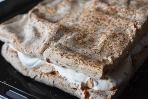 Guldkage i bradepande - guldlagkage opskrift