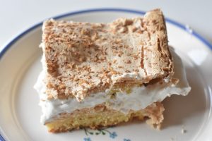 Guldkage i bradepande - guldlagkage opskrift