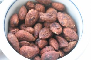 Soyamandler salte mandler med soya opskrift