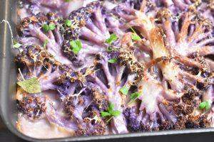 Blomkål med mornaysauce bagt i ovn opskrift