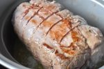 Gammeldags oksesteg i slow cooker - opskrift