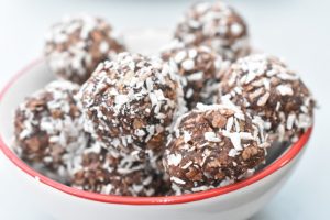 Havregrynskugler med marcipan - luksus