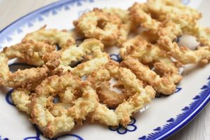 Kokoskranse - lækre vaniljekranse med kokos