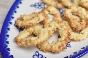 Kokoskranse - lækre vaniljekranse med kokos