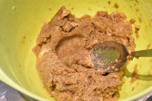 Chokolade cookies med marcipan & Amaretto