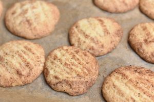 Glutenfri småkager med kanel - gaffelkager