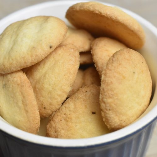 Småkager med kartoffelmel & vanilje - glutenfri