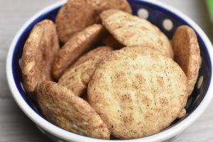 Glutenfri småkager med kanel - gaffelkager